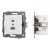 Механизм USB розетки SCT-MUAC-PL-WH-V (5V, 3A, QC4) (Arlight, -)