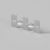Led Strip Комплект креплений (для профиля 35×66) 4 шт., ALM-3566-MT