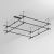 Основание ART-APRIORI-QUADRAT-2-ROD-400-2000x2000 (BK) (Arlight, IP20 Металл, 3 года)