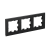Рамка 3гн металл оникс AtlasDesign Nature Systeme Electric (1/1)