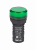Лампа коммутационная ADDS D22 LED зеленая 220В AC ЛK-22 IP55