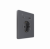Systeme Infinity, Розетка С/У с ЗК и зар.устр.USB А+С 20Вт (250В, 16А, защ.шт.), Вулканический пепел