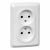 Розетка 2гн без З/К с/у белый 16А Этюд Schneider Electric  (1/20)