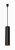Светильник трековый светодиод на подвесе 10Вт 4000К 600Лм черный IP40 30° PTR 2310 Jazzway (1/20)