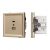 Механизм USB розетки SCT-TENDO-MUAC-SFPL-GD (5V, 3A, QC3) (Arlight, Матовый песочный)