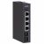Промышленный неуправляемый коммутатор с POE/POE+, 2×10/100/1000Base SFP слота, 4×10/100/1000Base-T(X) портов RJ45 (8×POE), 48-57 DC, резервированием