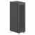 Шкаф напольный разобранный 19   IT-CQE-N 42U 800x1200мм, крыша с вырубкой, дверь стекло и двойная сплошная металл, двойные боковые панели, черный RAL9