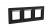 Рамка 3-пост. цвет черный металл горизонт. и вертик., Avanti DKC