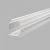Пластиковый профиль для гибкого неона D22мм 1м 20092 Белый