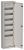 TITAN 5 Корпус мет. ЩРн-84 (1х84) 1085х310х140 IP31 сер IEK