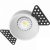SPLIGHT FRAME ROUND TRIMLESS WH/WH