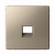Накладка с/у шампань для информационных функций типа Keystone ArtGallery Systeme Electric (1/5/20)