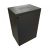 WRline Шкаф настенный 19-дюймовый (19"), 18U, 908x600х600мм, стеклянная дверь, цвет черный (RAL 9004) (разобранный)