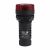 Зуммер с пульсирующим сигналом OptiSignal Compact D22 C7-B-M4FL красный с подсветкой 230 В AC/DC
