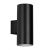 Светильник настенный LGD-WALDER-R106-2x18W Day4000-MIX (Черный, 40 deg, 230V) (Arlight, IP65 Металл, 5 лет)