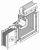 Секц. угл. вверх 3200А Cu 3L+N+PER IP55 тран. IEK