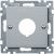 Кнопка поворотная для выкл-ля/кнопки пластик алюминий матовая IP20 SE MERTEN