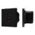 ARL NOBE USB Розетка тип А+С+С софт-тач черный оникс SCT-MUACC-SFPL-FC-BK (65W, QC3) (Arlight, -)