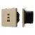 ARL NOBE USB Розетка тип А+С+С софт-тач золотой песок SCT-MUACC-SFPL-FC-GD (65W, QC3) (Arlight, -)