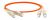 Hyperline FC-D2-62-SC/PR-SC/PR-H-30M-LSZH-OR Патч-корд волоконно-оптический (шнур) MM 62.5/125, SC-SC, 2.0 мм, duplex, LSZH, 30 м