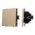 ARL NOBE Выключатель 1 кл подсветка софт-тач золотой песок SWT-MK01-SFPL-L-GD (250V, 10A) (Arlight, -)