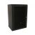 WRline Шкаф настенный 19-дюймовый (19"), 18U, 908x600х600мм, перфорированная металлическая дверь с замком, цвет черный (RAL 9004) (разобранный)