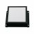 ULP-1010-7W-4000K IP54 GRILYATO OPAL BLACK Светильник светодиодный потолочный встраиваемый. Белый свет 4000K. 700Лм. Для ячеек 100x100мм. Корпус черный. В комплекте с и-п. ТМ Uniel