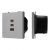 ARL NOBE USB Розетка тип А+С+С софт-тач никель SCT-MUACC-SFPL-FC-IS (65W, QC3) (Arlight, -)