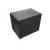 WRline Шкаф настенный 19-дюймовый (19"), 12U, 650x600х450мм, стеклянная дверь, цвет черный (RAL 9004) (разобранный)
