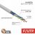 FTP 4PR 24AWG CAT5e информационный (7*0,16мм медь) (305м/бухта) STRANDED REXANT (1/1)