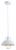 Светильник подвесной (подвес) Rivoli Amelia 5136-201 1 х Е27 40 Вт лофт - кантри потолочный