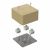 Коробка огнестойкая для кабель-канала 40-0460-FR2.5-6 Е15-Е120 RAL1001 85х85х45 (44 шт/кор) Промрукав
