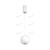 Светильник SP-ELEMENTA-ORB-R100-9W Warm3000 (WH, 39 deg, 230V) (ARL, IP40 Металл, 3 года)