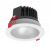 Светодиодный светильник "ВАРТОН" DL-SPARK встраиваемый 15W 3000K 60° 120x88mm белый IP44 с матовым серебристым рефлектором