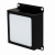 Светильник светодиодный ДВО PPL 089/G OPAL  9W 4000K BLACK IP40 "Грильято" 100*100мм "Домино" Jazzway