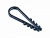 Дюбель-хомут PCD-R 05-10-45-100BL PA6.6 Jazzway (100 шт/уп)