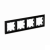 Рамка 4гн стекло черный AtlasDesign Nature Systeme Electric (1)