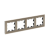 Рамка 4гн стекло шампань AtlasDesign Nature Systeme Electric (1/1)