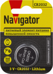 Элемент питания Navigator 93 823 NBT-CR2032-BP1