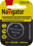 Элемент питания Navigator 93 824 NBT-CR2450-BP1