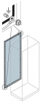 Передняя панель распределительного шкафа 300x2000 сталь ABB IS2 Шкафы