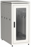 ITK Шкаф сетевой 19" LINEA N 24U 600х1000 мм стеклянная передняя дверь серый