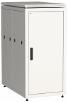 ITK Шкаф сетевой 19" LINEA N 28U 600х1000 мм металлическая передняя дверь серый
