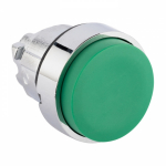 Исполнительный механизм кнопки XB4 зеленый выпирающая возвратный без фиксации без подсветки EKF PROxima