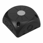 Коробка распределительная 100х100х50 черная для видеокамер двухкомпонентная безгалогенная (HF) IP68 Промрукав (1/20)