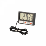 Термометр электронный комнатно-уличный с часами REXANT (1/1/100)