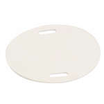 Кабельная маркировка бирка (маркировочная пластинка) 55x55 белый с полем для надписи EKF