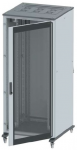 Напольный шкаф 24U Ш600хГ600 передняя дверь стекло, задняя глухая дверь,крыша укомплектована вводом и заглушками