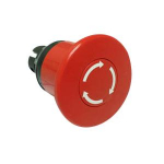 Кнопка MPMT4-10R ГРИБОК красная (только корпус) с усиленной фикс ацией 60мм отпускание поворотом