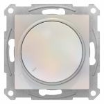 Светорегулятор 630Вт поворотно-нажимной с/у жемчуг механизм AtlasDesign Systeme Electric (1)